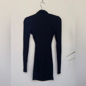 Are You Am I Bodycon Open Back Dress